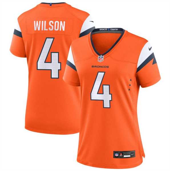 Women's Denver Broncos #4 Zach Wilson Orange 2024 Stitched Jersey Dzhi,We sell and wholesale Women's Denver Broncos #4 Zach Wilson Orange 2024 Stitched Jersey Dzhi on line form chian!